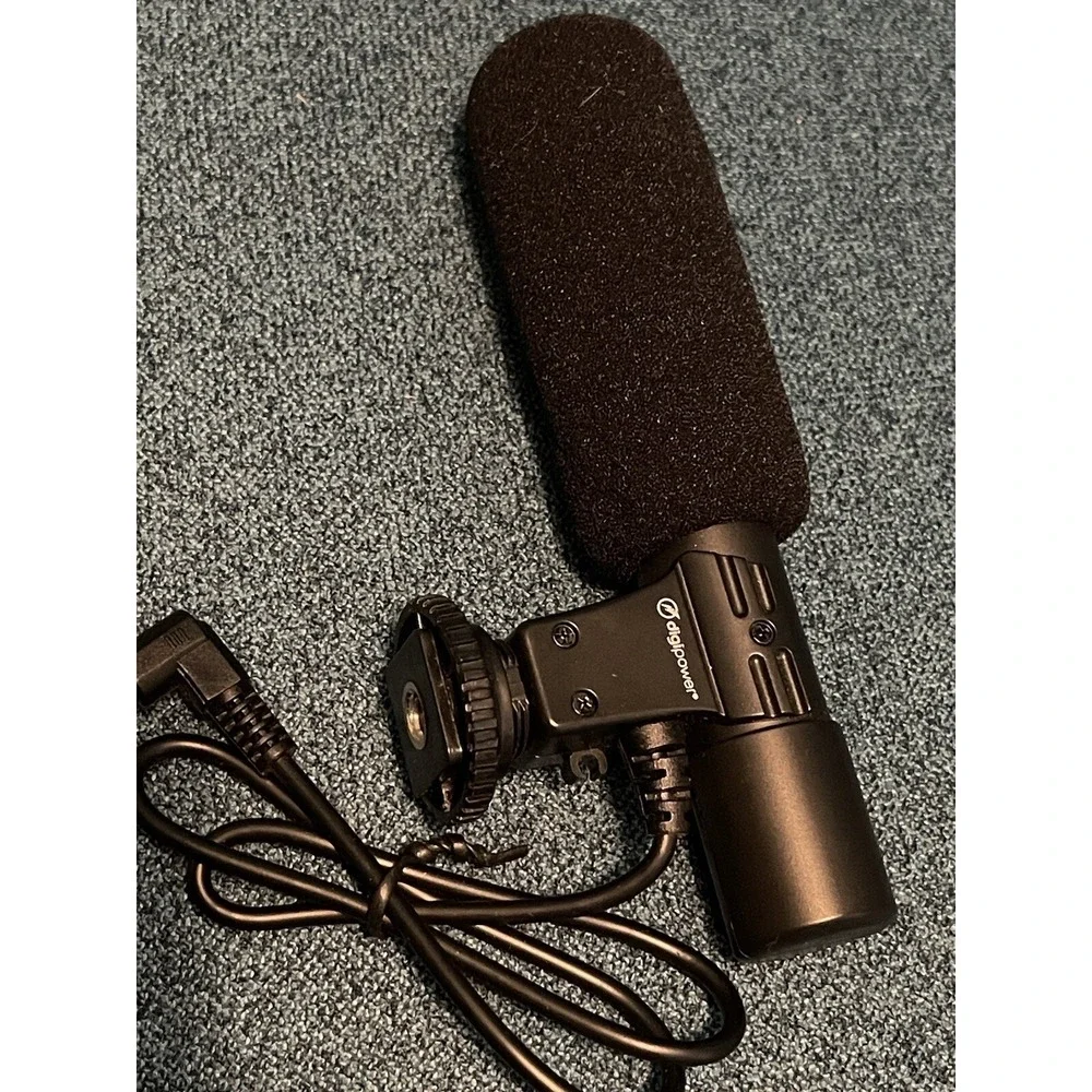 DigiPower Phone Camera External Mic Microphone